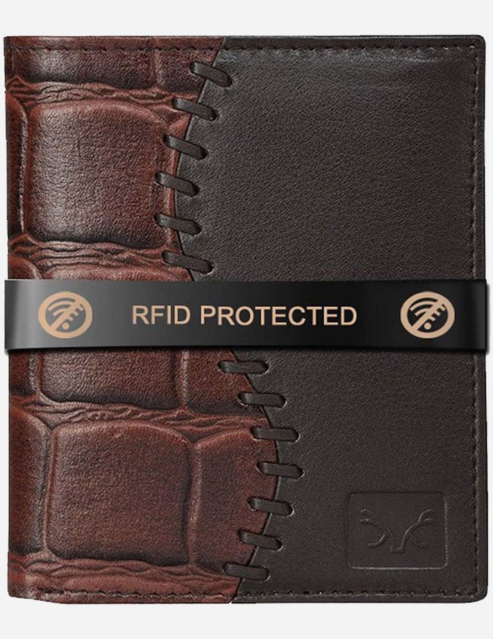  Stylish RFID Protected Genuine Leather Wallet