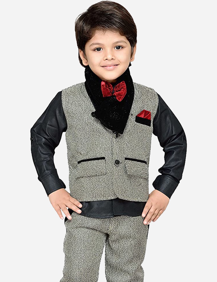 AJ Dezines Kids Suit Set for Boys