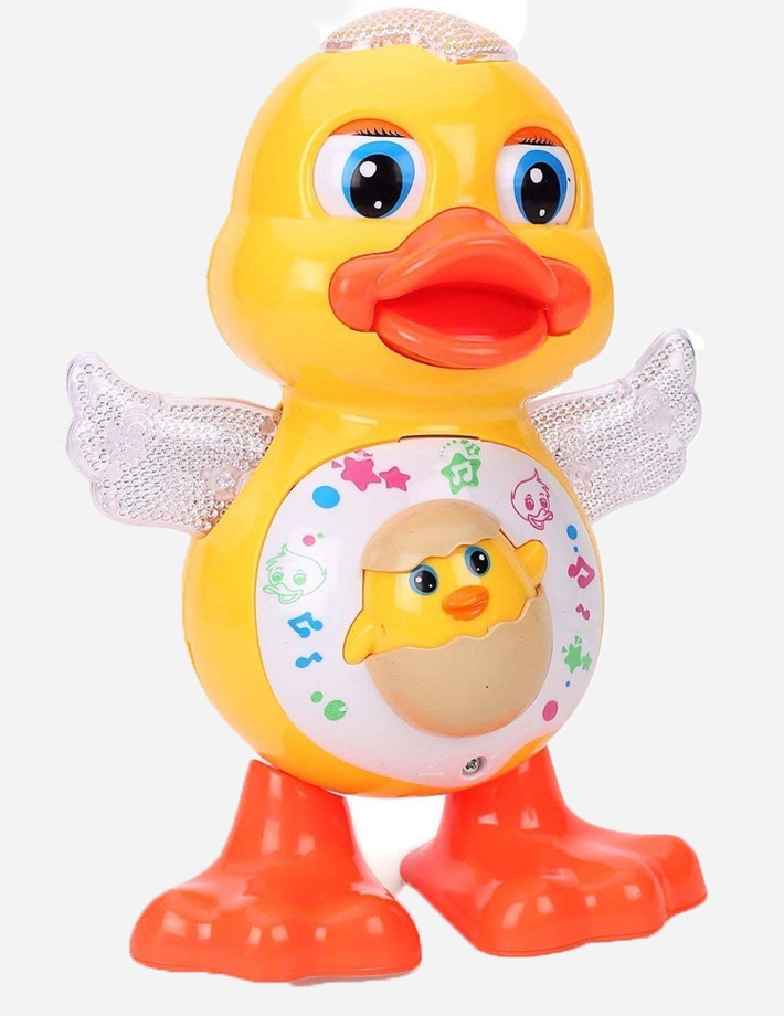 Toyshine Dancing Duck with Music Flashing Lights and Real Dancing Action