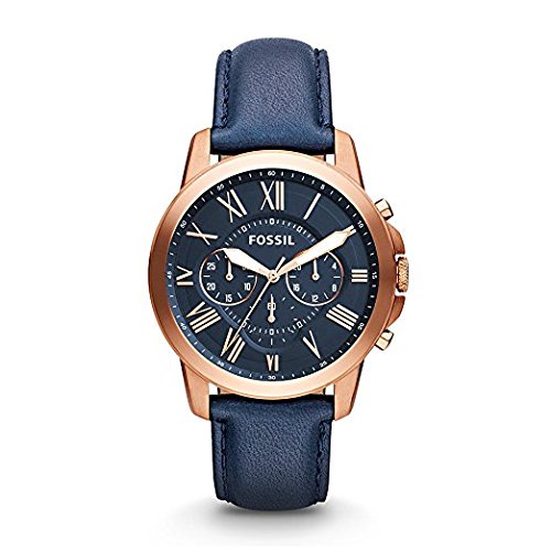 Fossil Analog Blue Dial Men's Watch